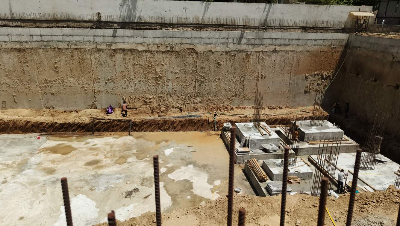  aahvan greens A Construction Status Aug 25