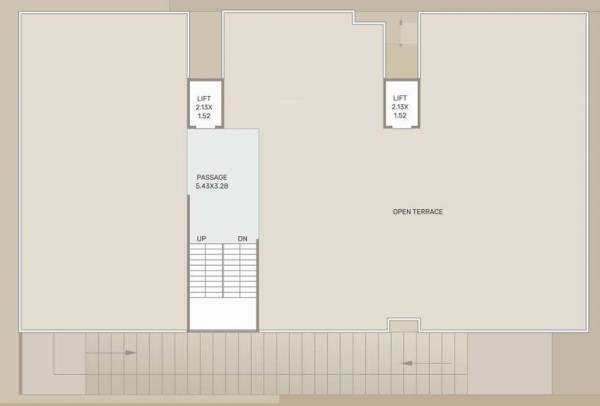  satsang-residency Block A Cluster Plan Terrace