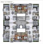 Divyam Apartments Cluster Plan  divyam-apartments Divyam Apartments Cluster Plan