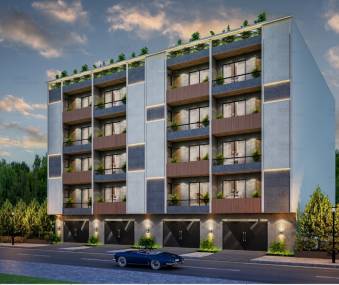 Elevation skyline-apartment Elevation
