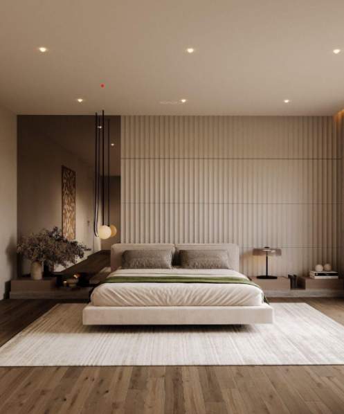 skyline apartment Bedroom