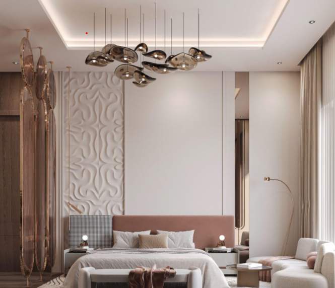 skyline apartment Bedroom