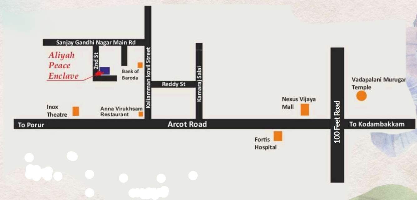  peace enclave Location Plan