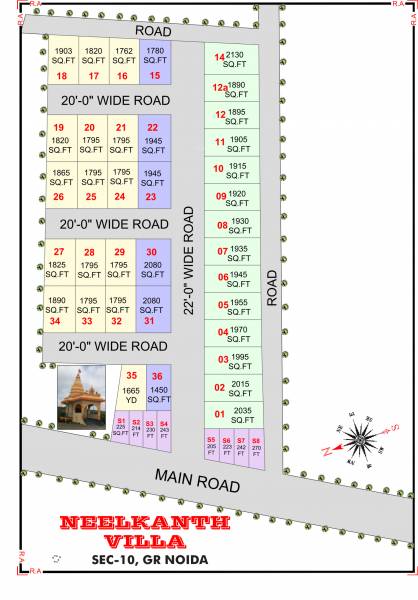  neelkant-villa Layout Plan