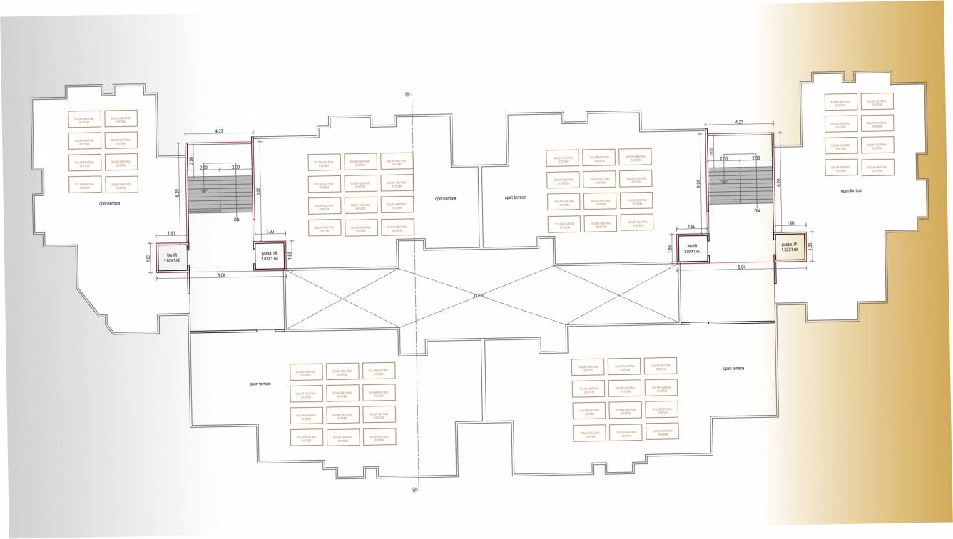  galaxy 73 Tower A Cluster Plan