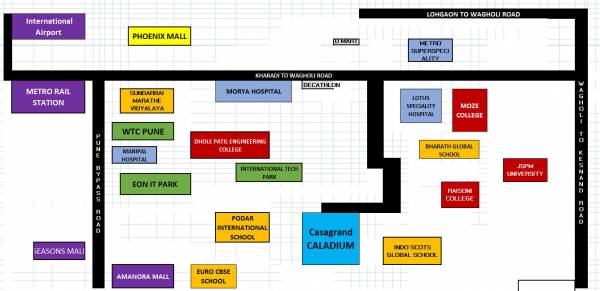  caladium Location Plan