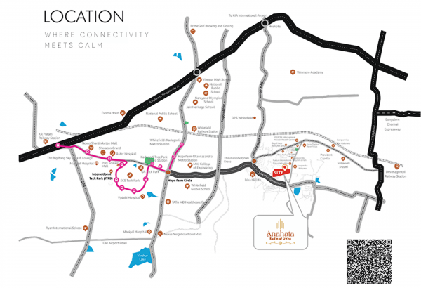  anahata Location Plan