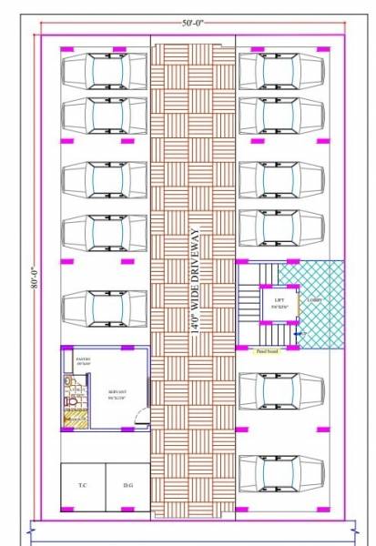  bbb-sree BBB Sree Cluster Plan Ground Floor