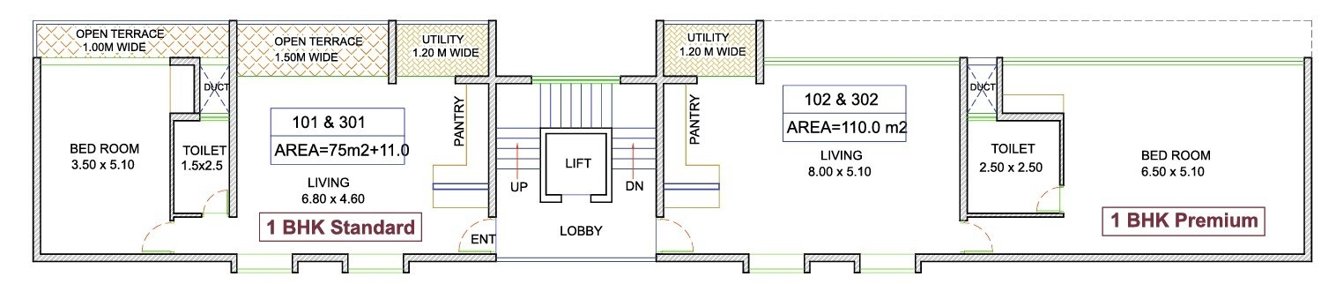  velvet vista phase i Block B Cluster Plan 1st,3rd