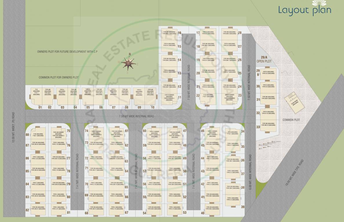  shilp exotica Layout Plan