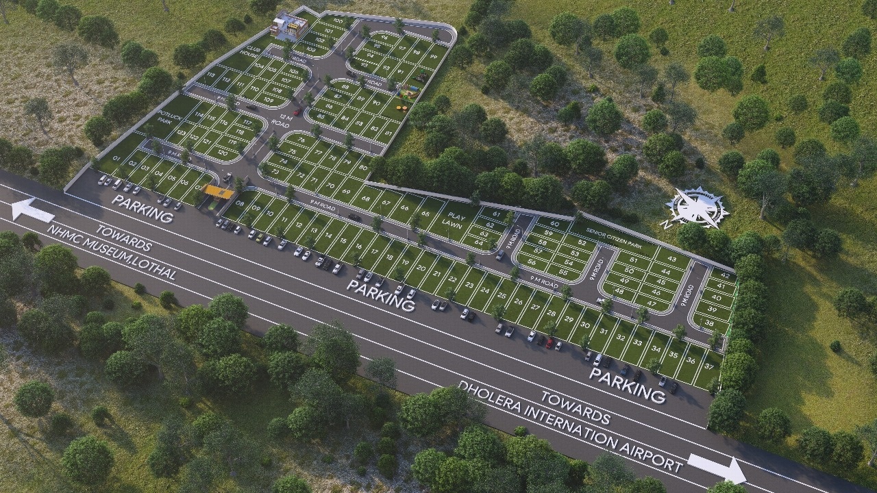  dholera smart city 1 Layout Plan