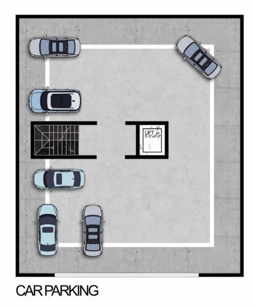  enclave Jayam Enclave Cluster Plan for Car Parking