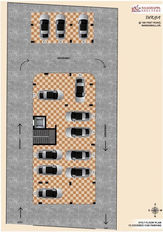  turya Turya Cluster Plan Ground Floor