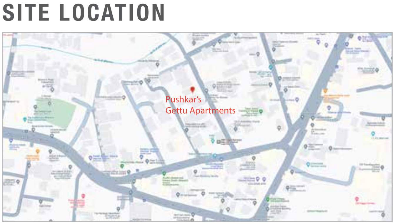  gettu apartment Location Plan