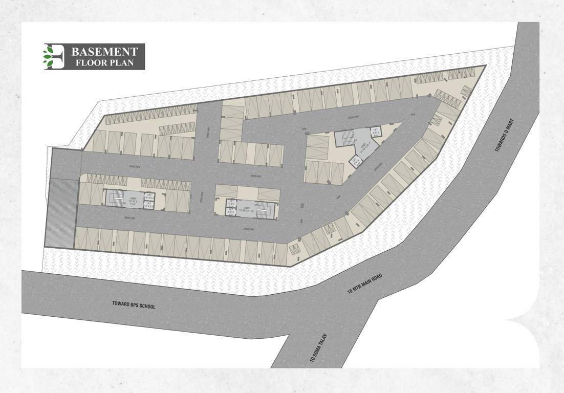 om exotica Wing A To C Cluster Plan For Basement Floor