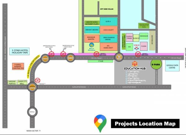 Location Plan city-site-villa Location Plan