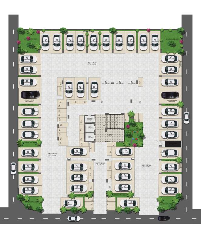  the urban crest The Urban Crest Cluster Plan For Stilt