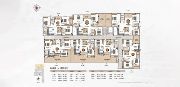 clusterPlan of DAC Napa Valley