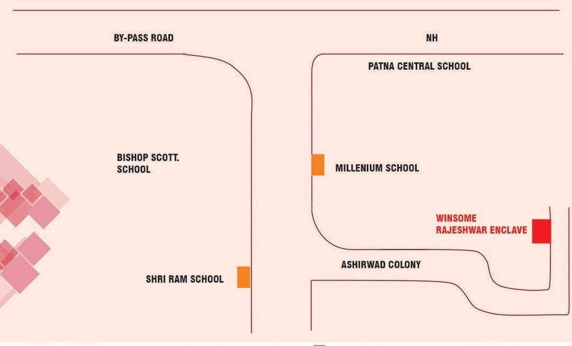  rajeshwar enclave Location Plan