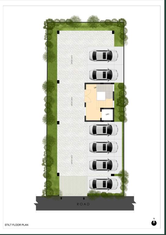 mekalam Cluster Plan Stilt Floor 