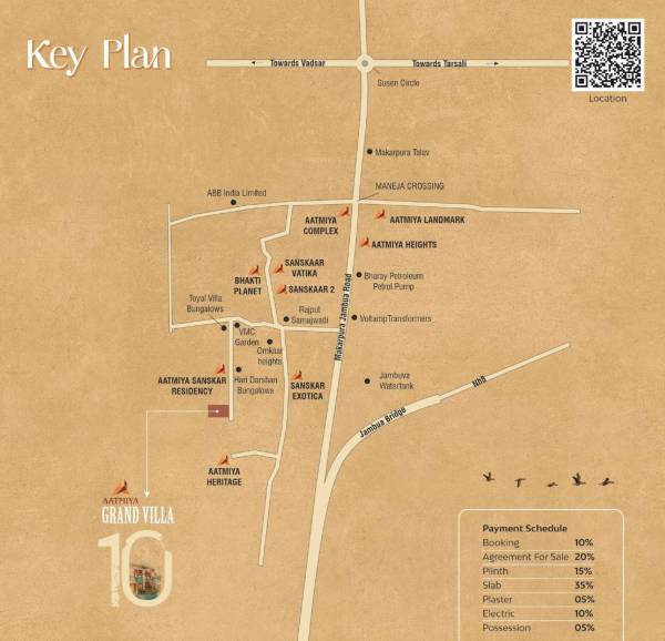  aatmiya-grandvilla-10 Location Plan