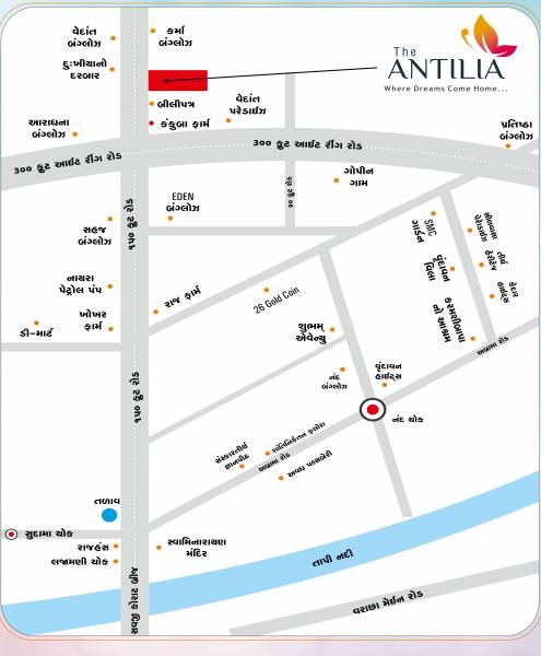 Location Plan the-antelia Location Plan