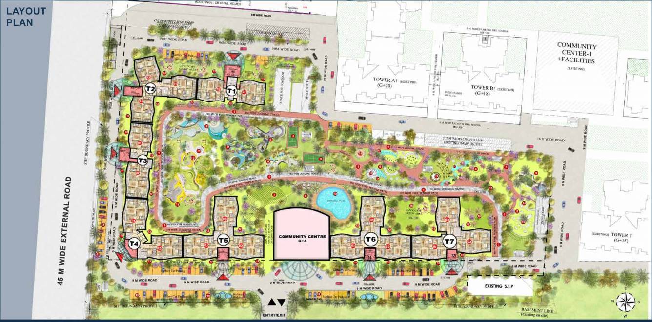  aspire silicon city Layout Plan
