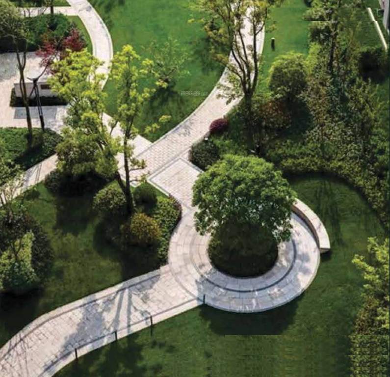  aspire silicon city Landscape Garden and Tree Planting