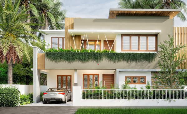 Elevation gated-community-villa-infopark-phase-2 Elevation