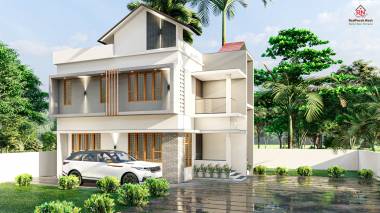 Elevation flora-villa Elevation