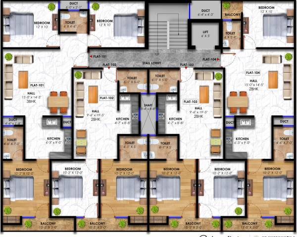  shri-hari-enclave Cluster Plan