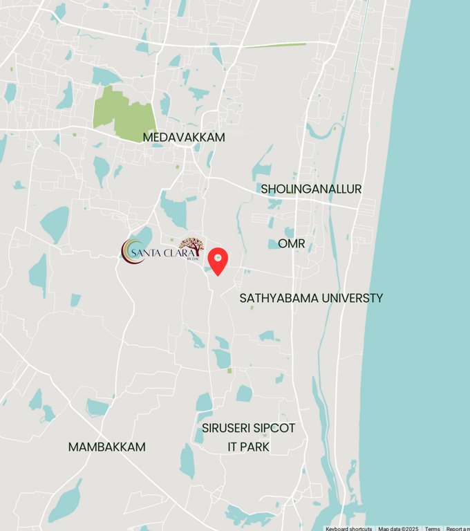  santa clara Location Plan