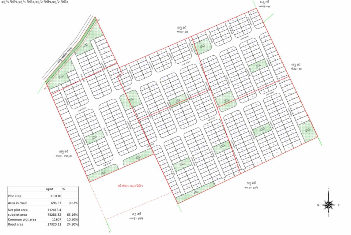  velavadar exoctica Layout Plan