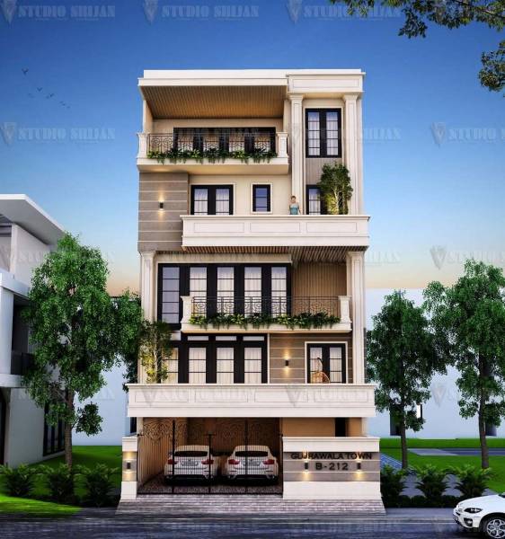 Elevation goyal-4bhk-apartment Elevation