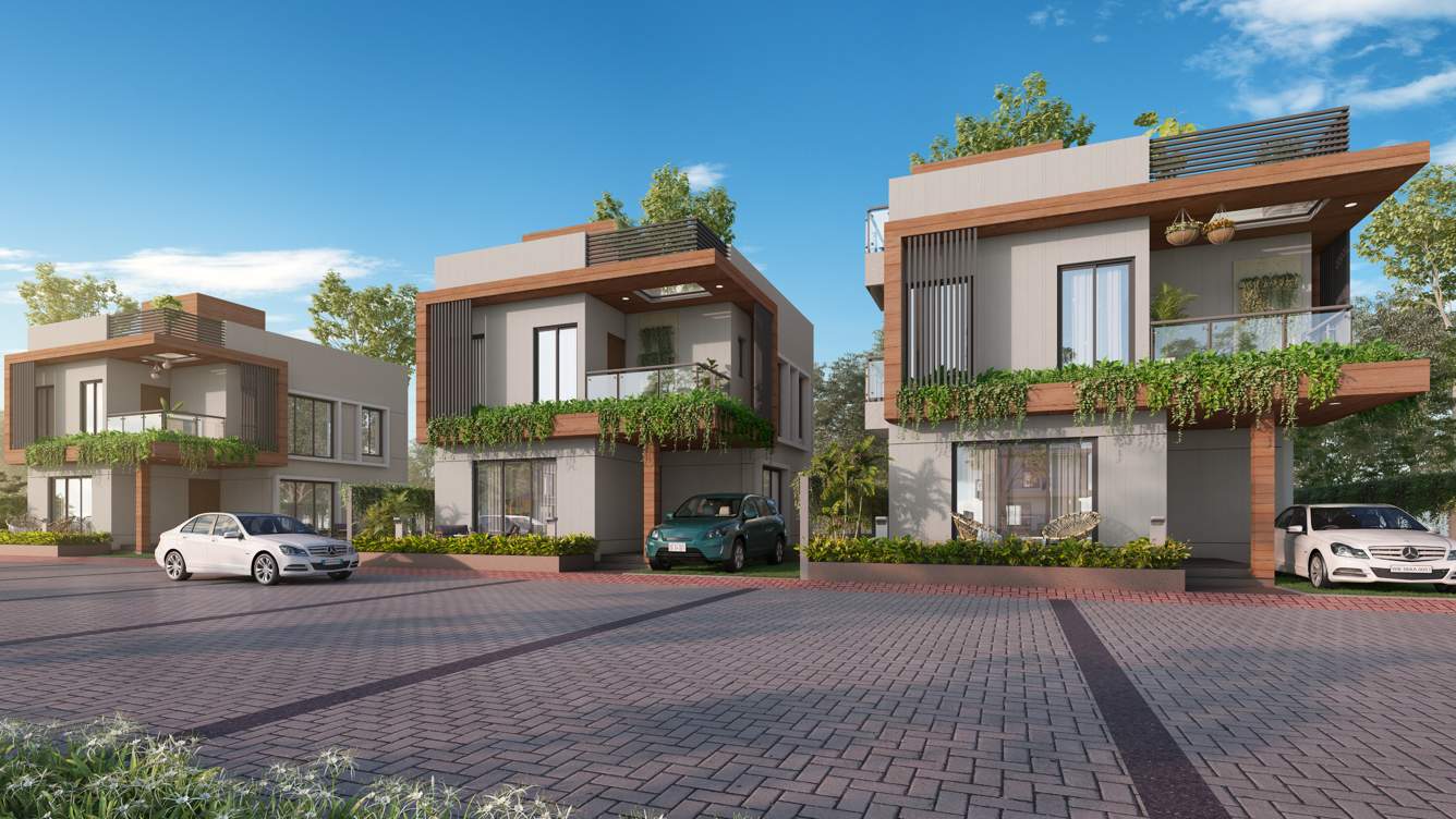  aryan e villas Elevation