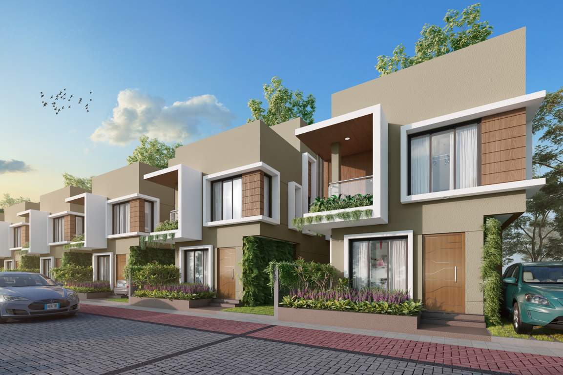  aryan e villas Elevation