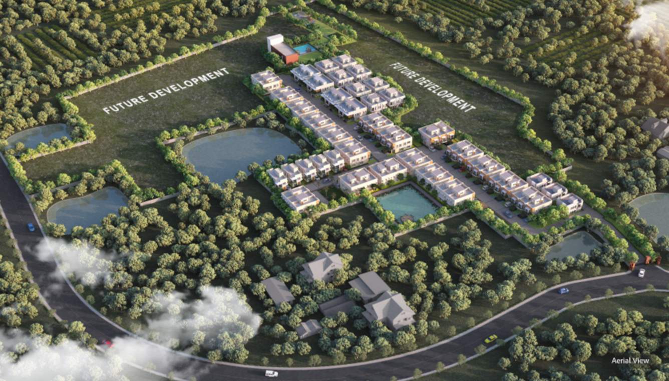  aryan e villas Master Plan