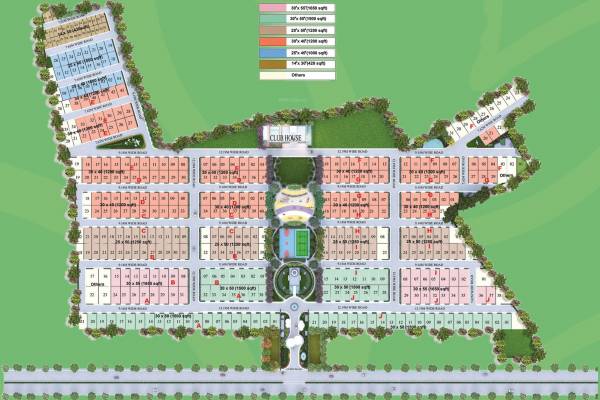  shloka-greens Layout Plan