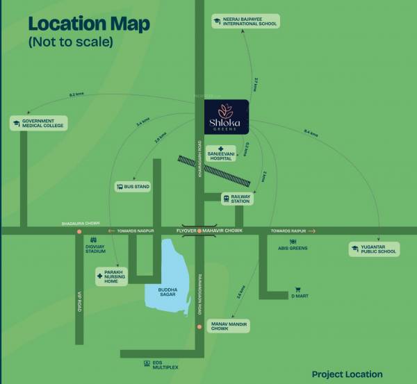  shloka-greens Location Plan