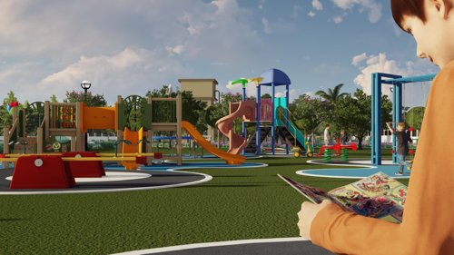  lakeview Children's play area