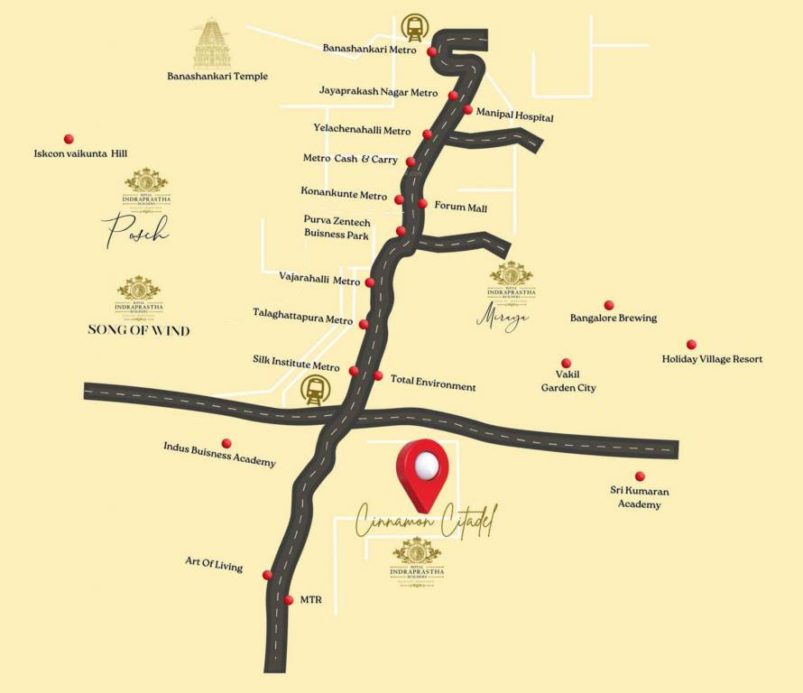  cinnamon citadel Location Plan