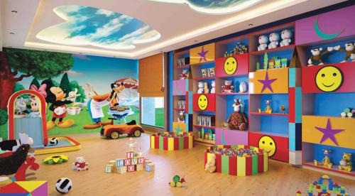 Children's play area eco-park Children's play area