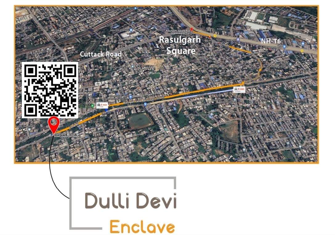  dulli devi enclave Location Plan