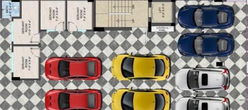 Tez Luxury Homes Cluster Plan for Parking tez-luxury-homes Tez Luxury Homes Cluster Plan for Parking
