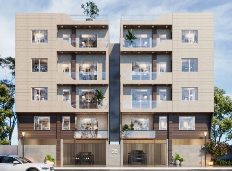  tower-28-bamnoli-dwarka Elevation