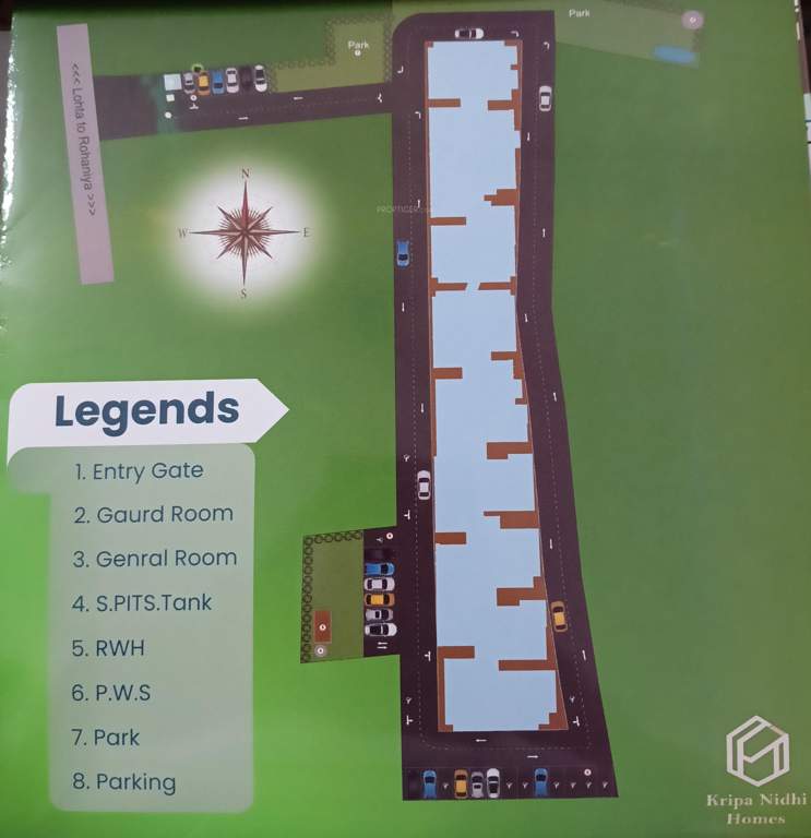  rohaniya heights Layout Plan