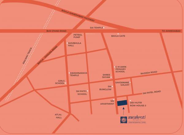  sanskruti-heights Location Plan