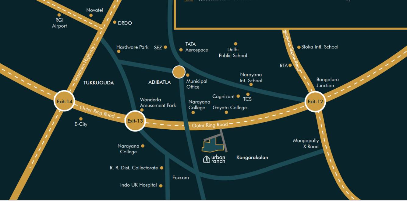  urban ranch Location Plan