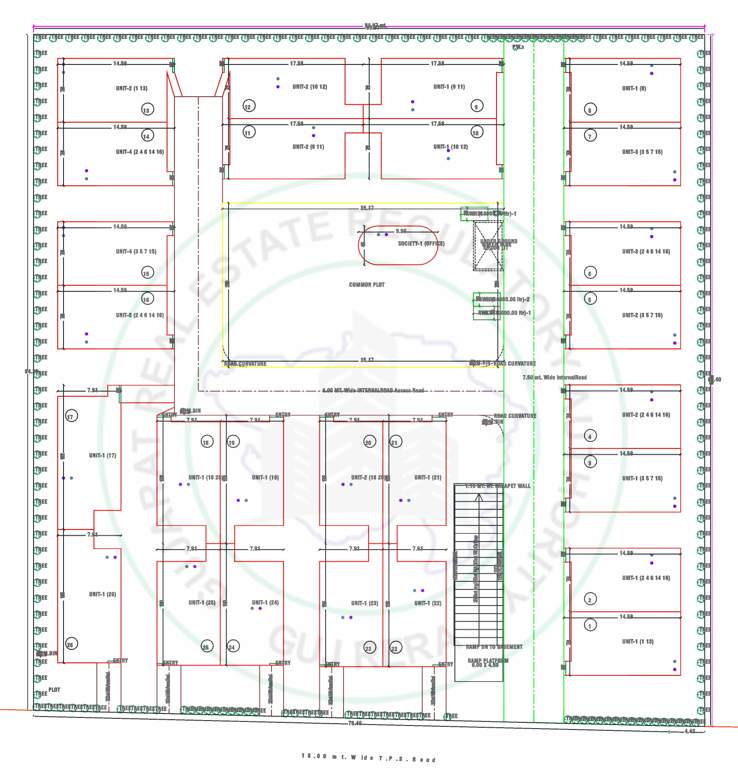  atharva posh ville Layout Plan
