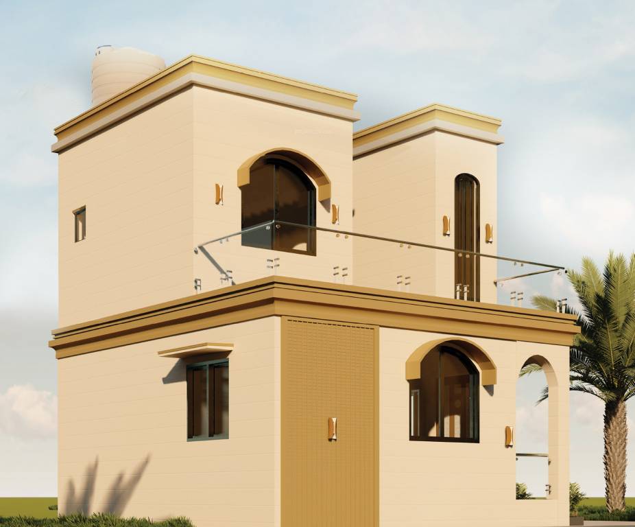  dubai courtyard Elevation